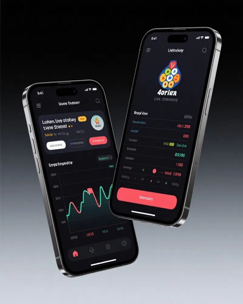 澳洲幸运5 APP 界面展示